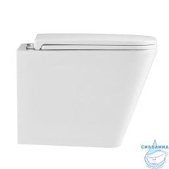 Унитаз подвесной безободковый Lemark Florex 9614001 с сиденьем быстросъемным Soft Close (микролифт)