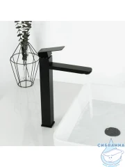 Смеситель для раковины Frap F10802-62 (черный матовый)
