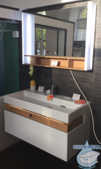 Тумба Jacob Delafon Terrace 100 белый с раковиной Terrace 100