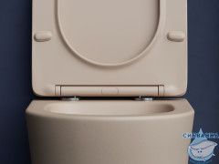 Унитаз подвесной безободковый Ceramicanova Balearica Rimless CN6000MC с сиденьем быстросъемным Soft Close (микролифт)