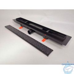 Дренажный трап для душа Veconi Drops V450DB с решеткой