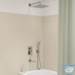 Встраиваемый смеситель для ванны Iddis Folk FOLSB00i67 (хром)