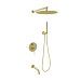 Душевая система Oliveeka Y-Line 300 1 режим OL-88939017-BG (золото матовое)