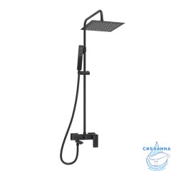 Душевая система Wasserkraft 250 1 режим A277.255.218.BM (черный матовый)