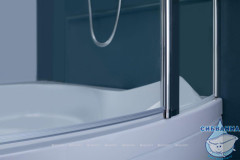 Акриловая ванна Aquanet Jamaica 160x100 R с каркасом