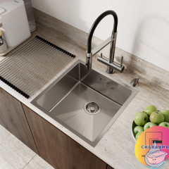 Мойка для подстольного монтажа, Edifice, IDDIS, EDI44S0i77