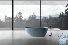 Ванна из искусственного камня ABBER Dortmund AM9911G 