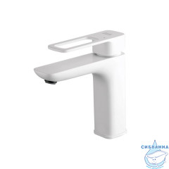 Смеситель для умывальника, белый матовый, Slide, IDDIS, SLIWT00i01