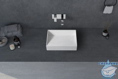 Раковина на столешницу 60 см ABBER Stein AS2623