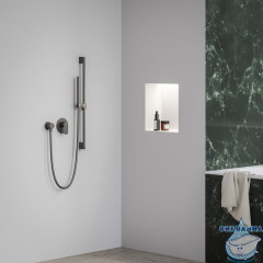 Встраиваемый смеситель для душа Ravak Eleganta X070336 (графит)