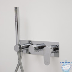 Встраиваемый смеситель для ванны Wasserkraft Dinkel 5877 (хром)