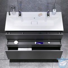 Тумба под раковину AM PM Inspire 120 графит