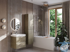 Пенал Roca Etna Ona 40 темный вяз A857635511