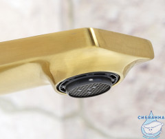 Смеситель для раковины Wasserkraft Aisch 5503H (без донного клапана) (золото)