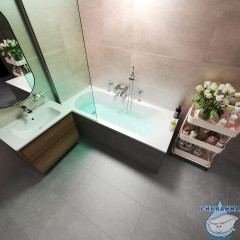 Ванна из искусственного камня Radostone Марселла 180х80