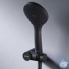 Лейка для душа AM.PM Gem F0290022 1 режим (черный матовый)