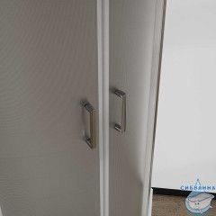 Душевое ограждение Vincea Сити 80x80 профиль хром, стекло текстурное VSQ-5CT800MT