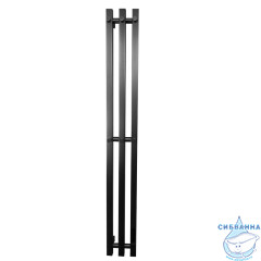 Полотенцесушитель электрический Calypso Deimos 3 15х120 (оружейная сталь)