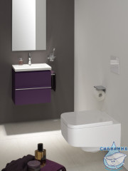 Унитаз подвесной безободковый Laufen Pro S 8.2096.2.000.000.1 с сиденьем Soft Close (микролифт)