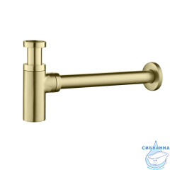Сифон для умывальника Timo 958/17L зхолото матовое