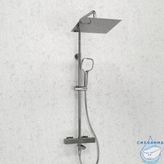 Душевая система Wasserkraft 300 1 режим A199.118.065.010.CH Thermo (хром)