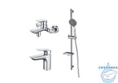 Комплект смесителей Aquatek Вега AQ1030CR