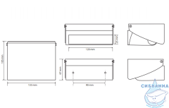 Держатель для туалетной бумаги Bemeta Hotel 146212011 