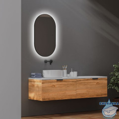 Зеркало ABBER Kontur 55 AG6302SCB