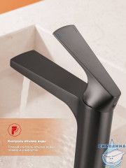 Смеситель для раковины Raglo R07.10.09 (графит)