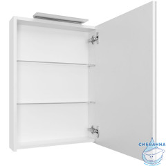 Зеркальный шкаф Roca Oleta 50 R белый матовый A857644501