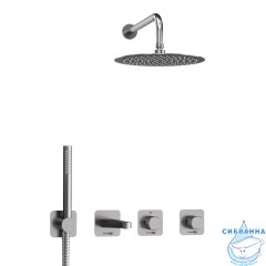 Душевая система Wasserkraft 250 1 режим A6451.297.298.097.121.275.100.276 (никель)