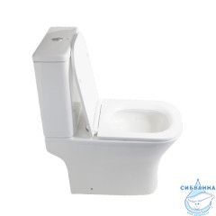 Унитаз напольный безободковый со смывом торнадо Calypso CS4852UQ-OK с бачком и сиденьем Soft Close (микролифт)