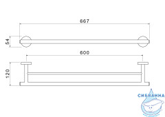 Полотенцедержатель Aquatek Оберон AQ4230CR