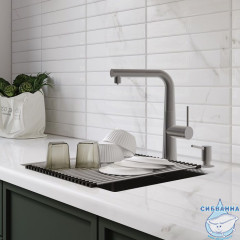 Ролл-мат, нерж. сталь, сатин, 349*430, Kitchen Line, IDDIS, ROL35SRi59