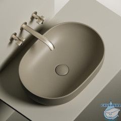  Раковина на столешницу 60 см Ceramicanova Element CN6047MC (капучино)