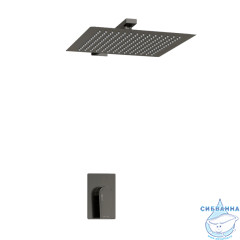 Душевая система Wasserkraft 250 1 режим A84182 (оружейная сталь)