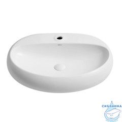 Раковина на столешницу 64 см ABBER Bequem AC2112MW