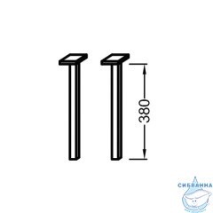 Комплект ножек JACOB DELAFON Terrace 38 см EB322-NF