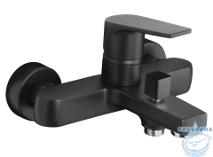 Смеситель для ванны Azario Treya AZ-156805024 (черный матовый)