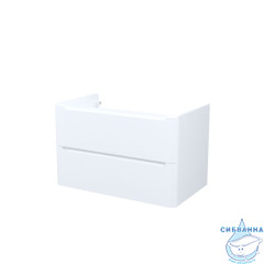 Тумба подвесная, белый, 80 см, Edifice,  IDDIS, EDI80W0i95. Подходит умывальник 0108000i28