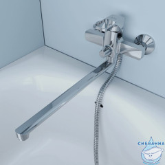 Смеситель для ванны с длинным изливом, Bild, IDDIS, BILSB00i10WA