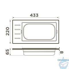 контейнер Omoikiri DC-01-1-GB 4999074