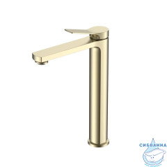 Смеситель для раковины Vincea Arco VBF-4AR02BG (брашированное золото)