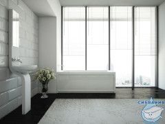 Акриловая ванна Aquatek Мия 155х70 с каркасом