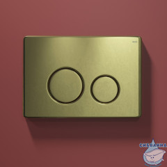  Кнопка смыва Iddis Unisteel UNS01GGi77 золото