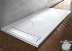 Душевой поддон Jacob Delafon Flight Neus 120x80 E66513-00 с заглушкой Jacob Delafon Flight Neus 80 см матовое серебро