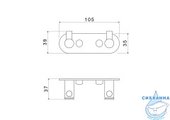 Крючок Aquatek Европа AQ4102MB