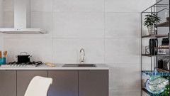 Плитка керамогранитная AZARIO DOMINO WHITE 60х120 Matt (F5060622120M)