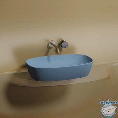  Раковина на столешницу 60 см Ceramicanova Element CN6049ML (синий)