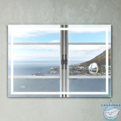 Зеркало Am.Pm Gem 100 M91AMOX1003WG с LED подсветкой